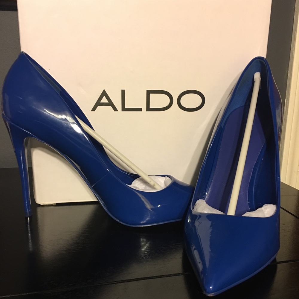 Blue Kate Aldo Heel